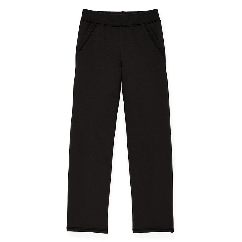 Hanes Girls' Fleece Open Leg Sweatpants With Pockets