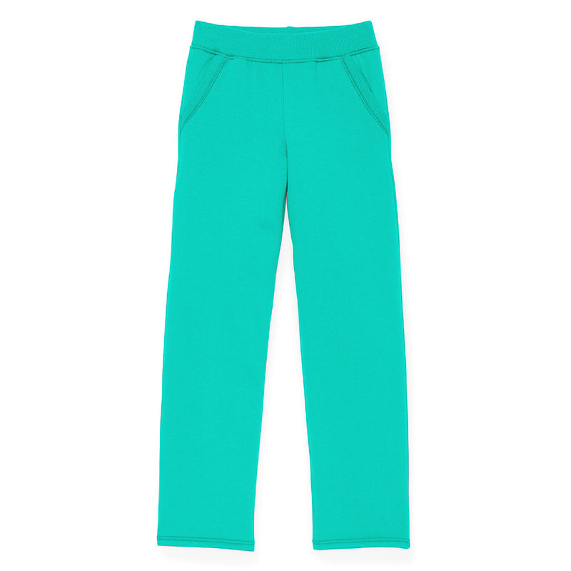 Hanes Girls' Fleece Open Leg Sweatpants With Pockets