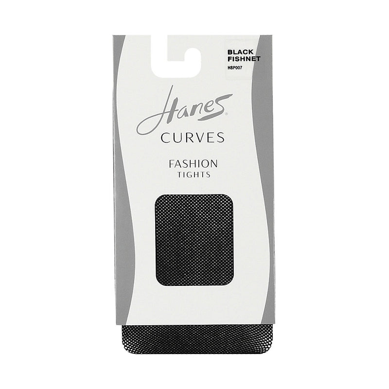 Hanes Curves Fishnet Tights