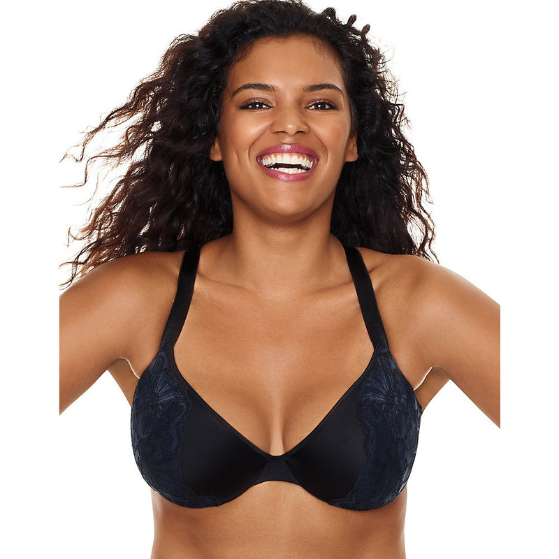 Just My Size Embellished Plunge Foam Uw Bra