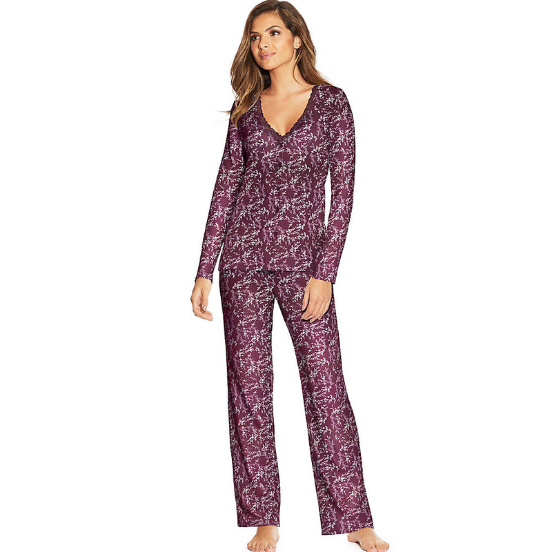 Maidenform Lace Trim Pj Set