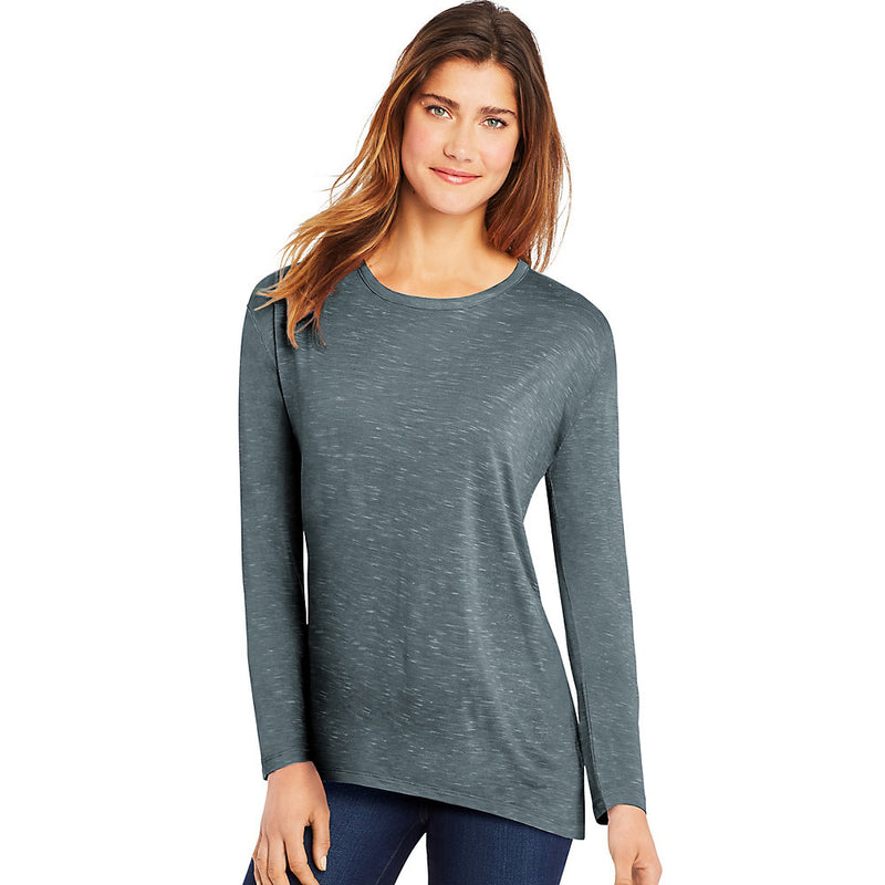 Hanes Women'S Lone Sleeve Top With Center Back Lace Detail