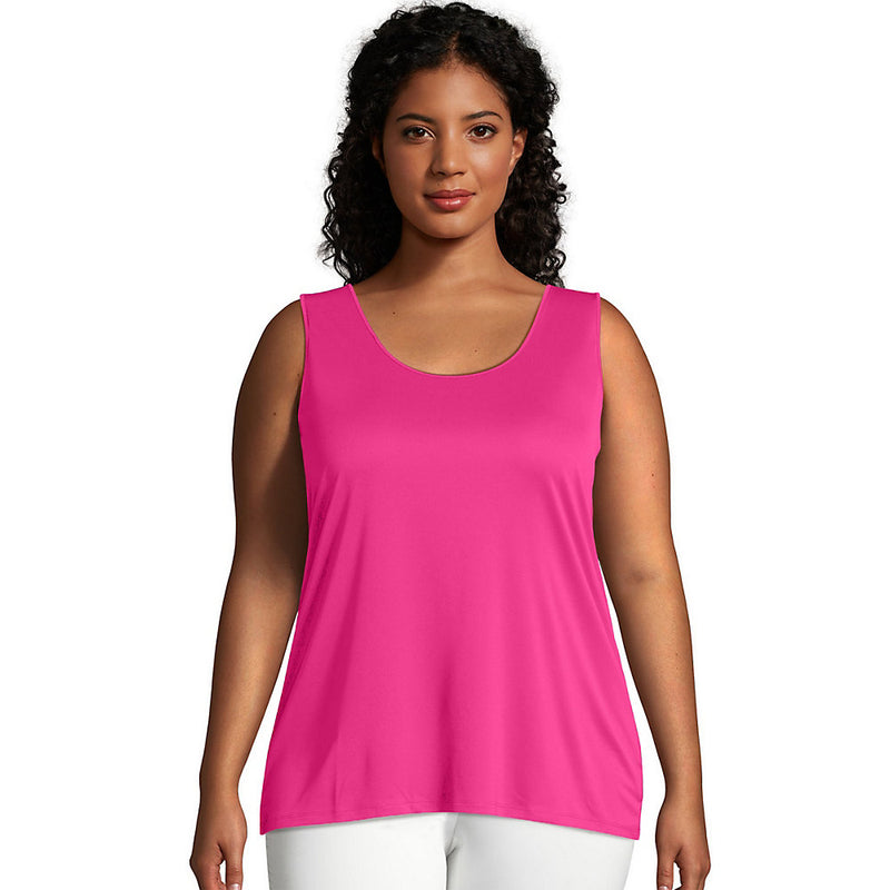 Just My Size Cool Dri Scoop-Neck Women'S Tank Top