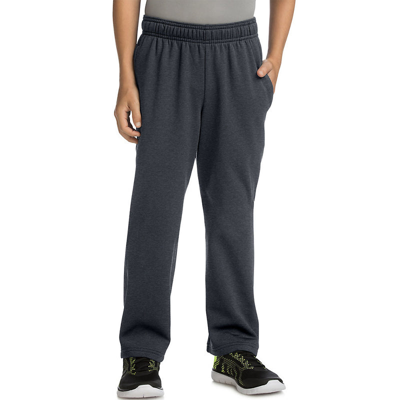 Hanes Sport Boy'S Tech Fleece Open Leg Pants