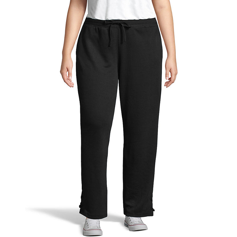 Just My Size French Terry Lace Up Pant