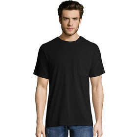 Hanes Men'S X-Temp Freshiq Workwear Pocket T-Shirt Value 2-Pack