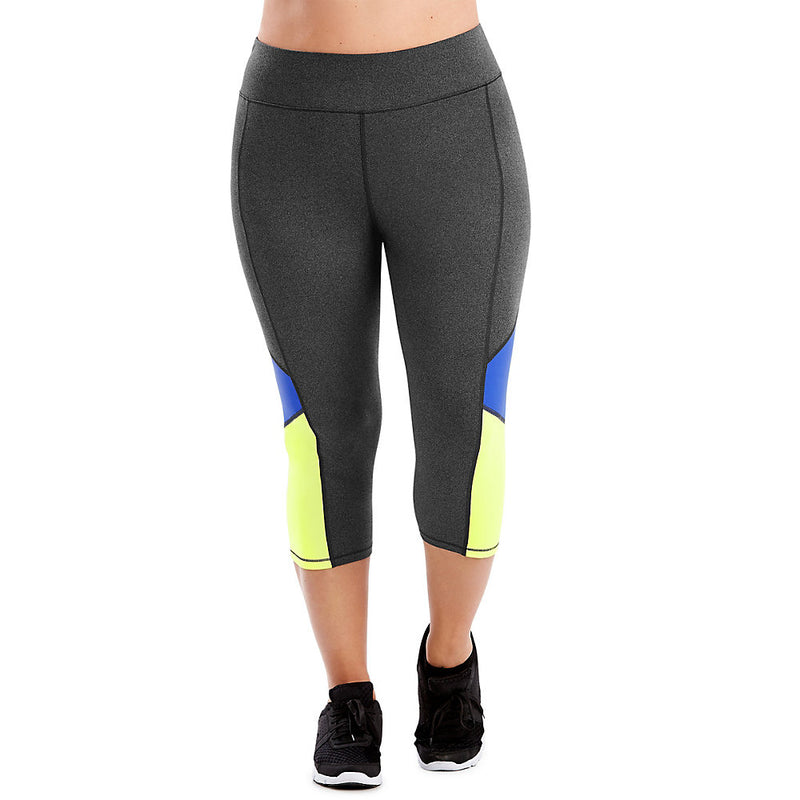Just My Size Active Blocked Capris