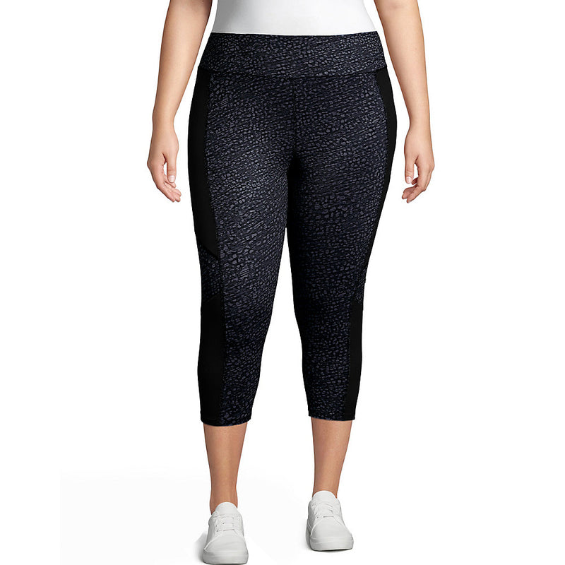 Just My Size Active Blocked Capris