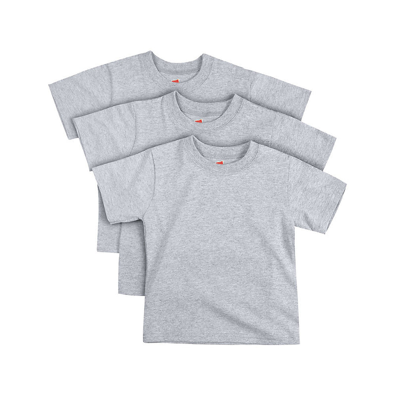 Hanes Comfortsoft Toddler Crewneck T-Shirt 3-Pack