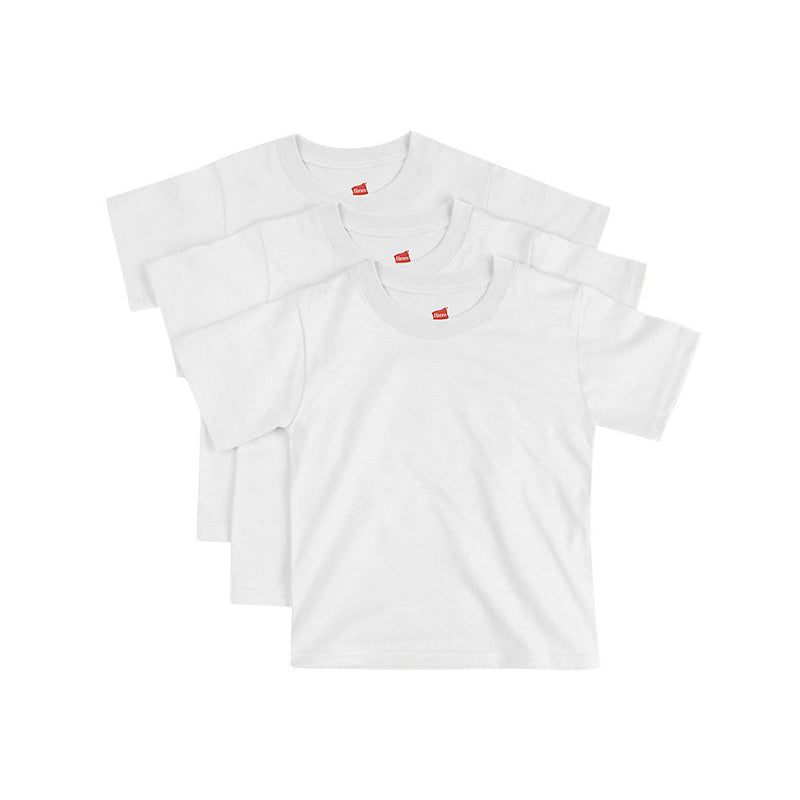 Hanes Comfortsoft Toddler Crewneck T-Shirt 3-Pack