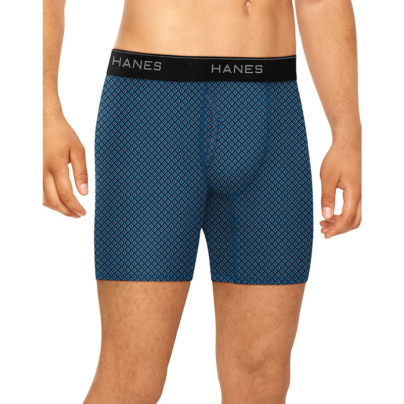 Hanes Men'S Stretch Boxer Briefs With Comfort Flex Waistband 4-Pack