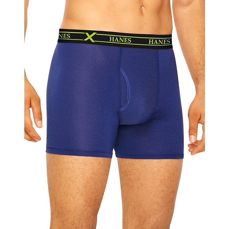 Hanes Ultimateö Men'S Freshiqö X-Tempö Air Boxer Briefs Assorted 3-Pack