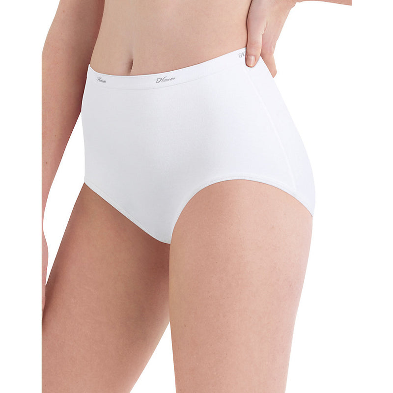 Hanes Women'S Cotton Briefs With Cool Comfortö Assorted 6-Pack