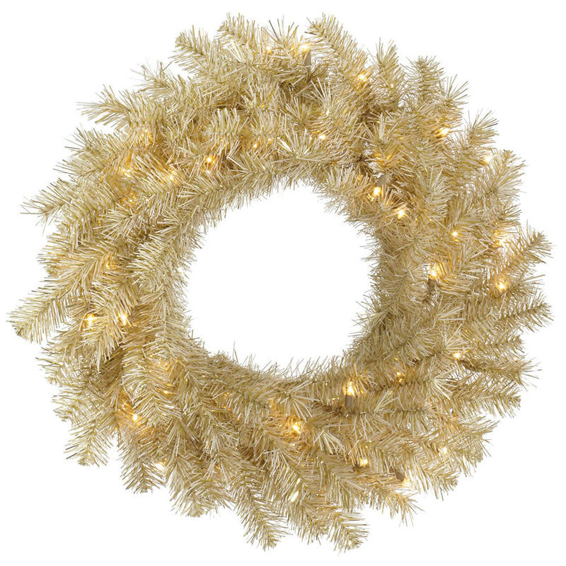 White/Gold Tinsel