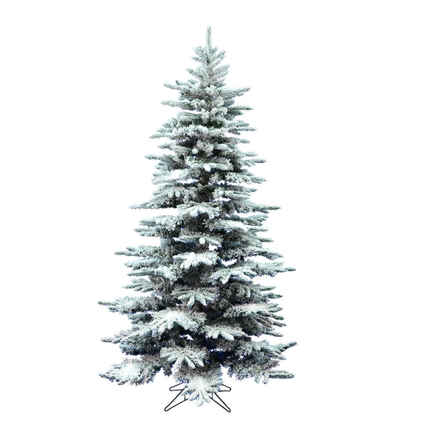 4.5' x 34" Flocked Rushden Fir 328 Tips