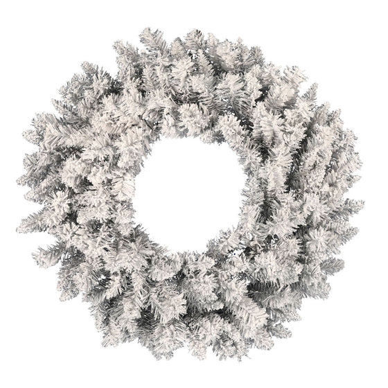 Frosted Silver Wreath