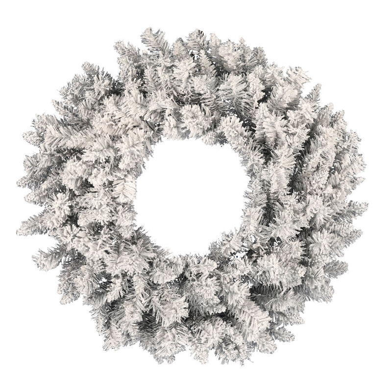 Frosted Silver Wreath