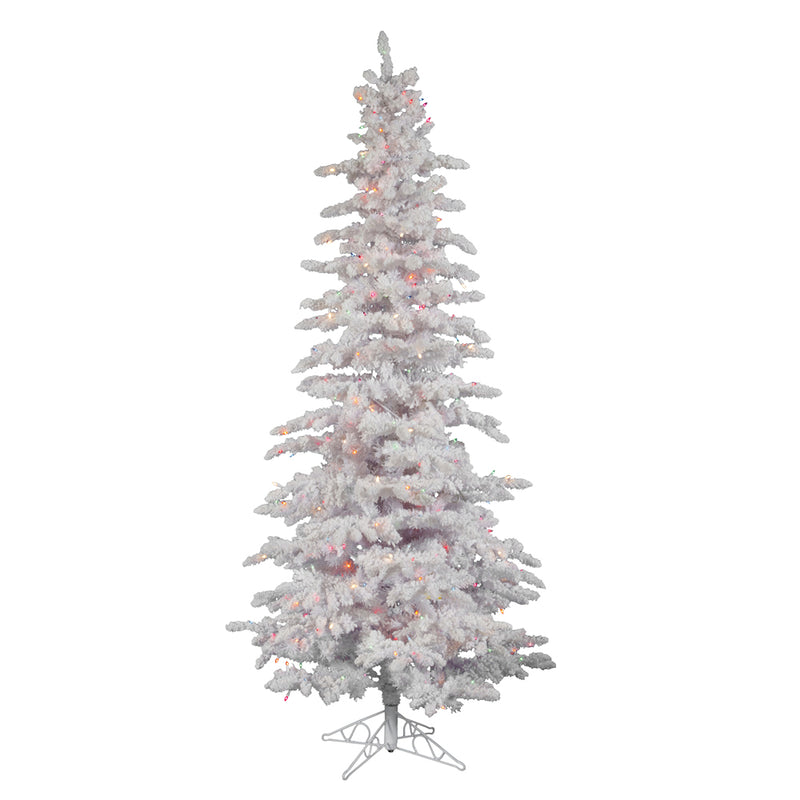 Flocked White Spruce