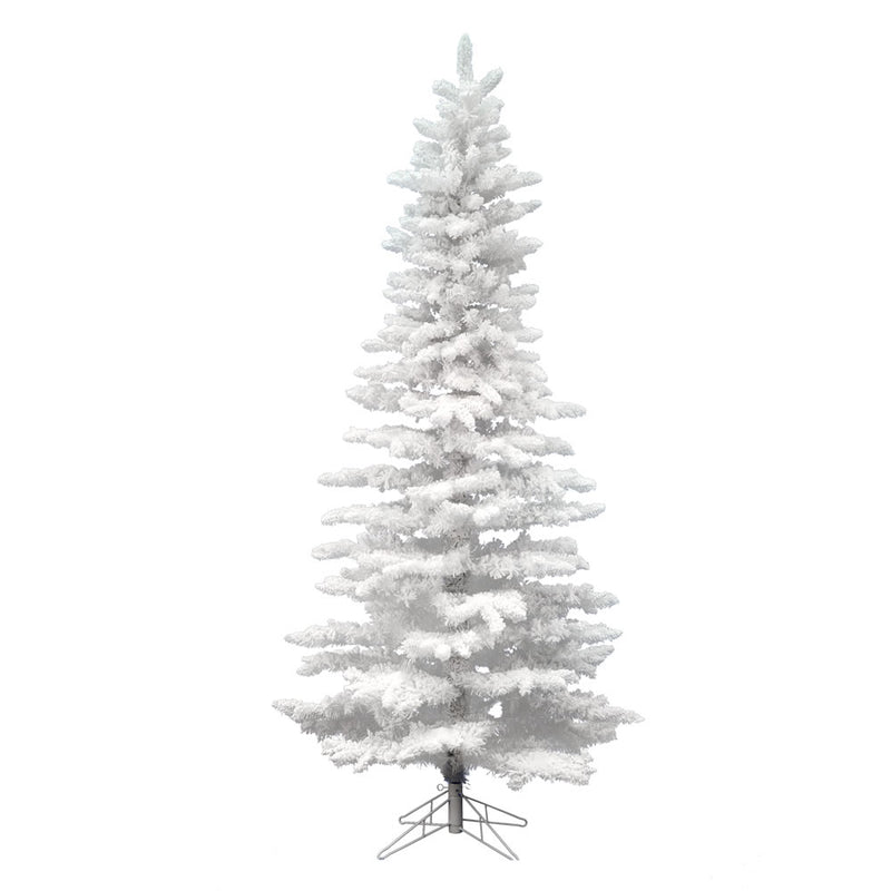 Flocked White Spruce