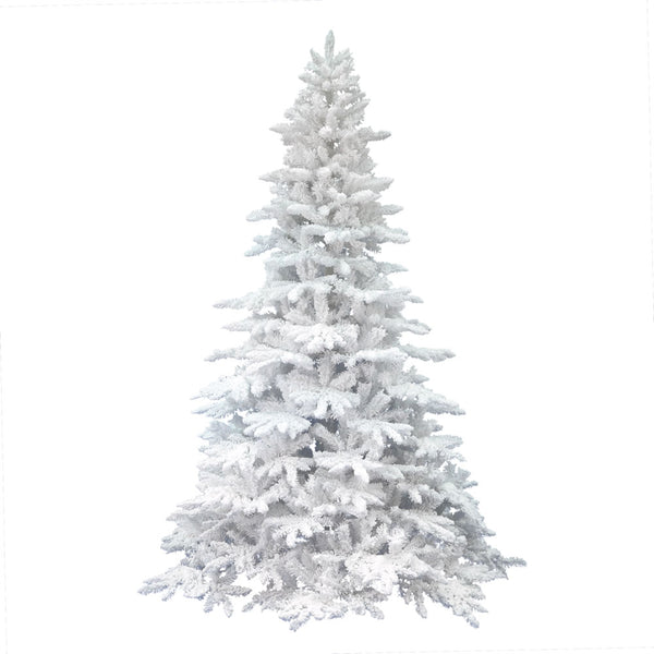 Flocked White Spruce