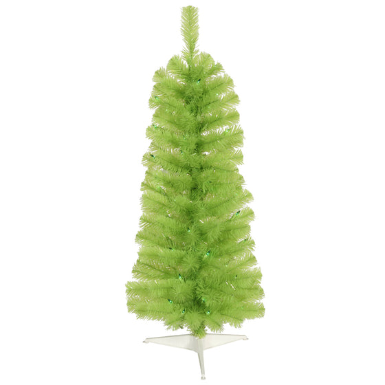Lime Green Pencil Tree