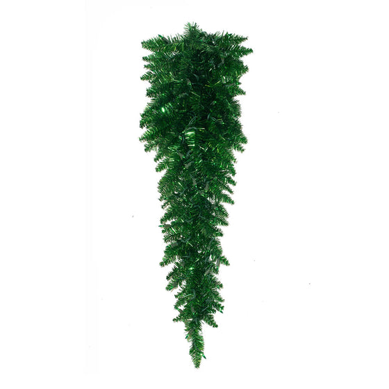 36" Tinsel Green Fir Teardrop 96T