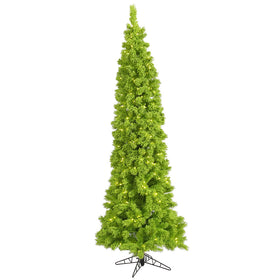 Flocked Lime Fir
