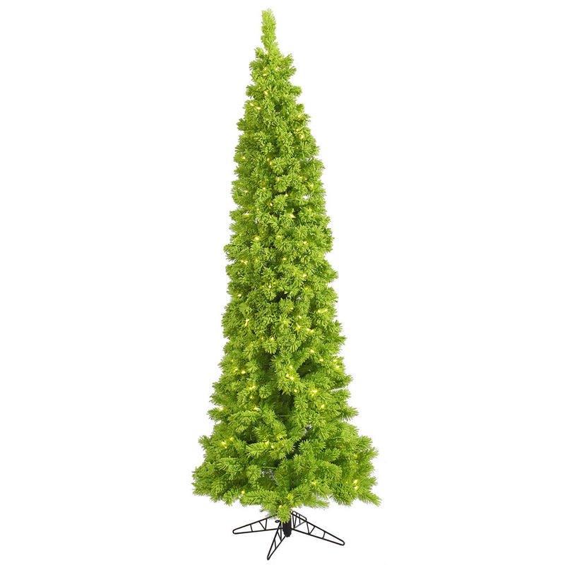 Flocked Lime Fir