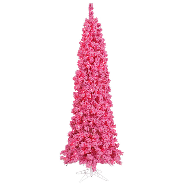 Flocked Pink Fir