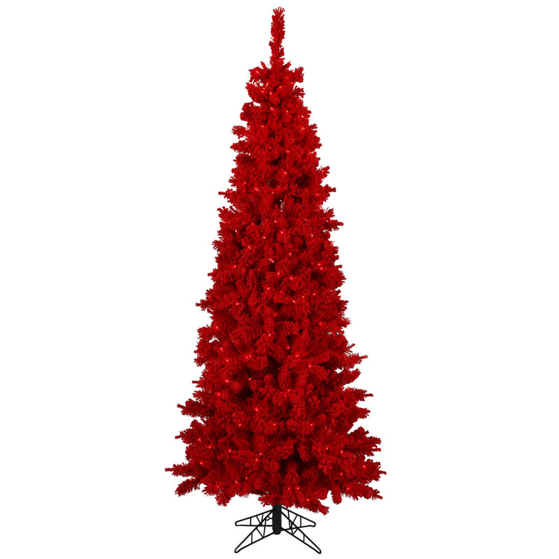 Flocked Red Fir