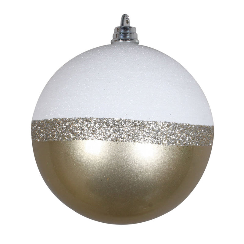 Candy White Glitter Ball