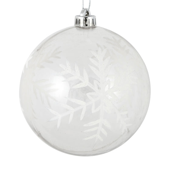 Clear Ball Snowflake Glitter