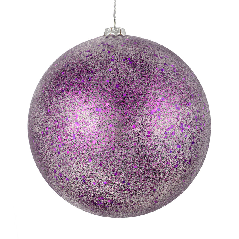 3" Glitter Clear Ball