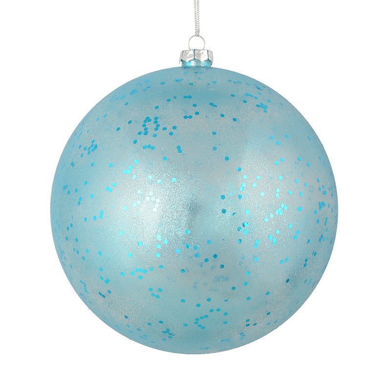 3" Glitter Clear Ball