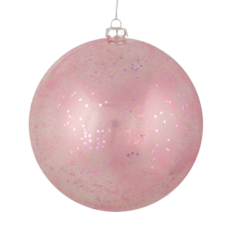 3" Glitter Clear Ball