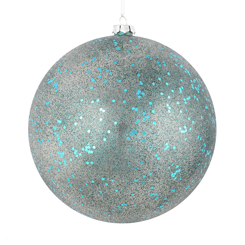 3" Glitter Clear Ball