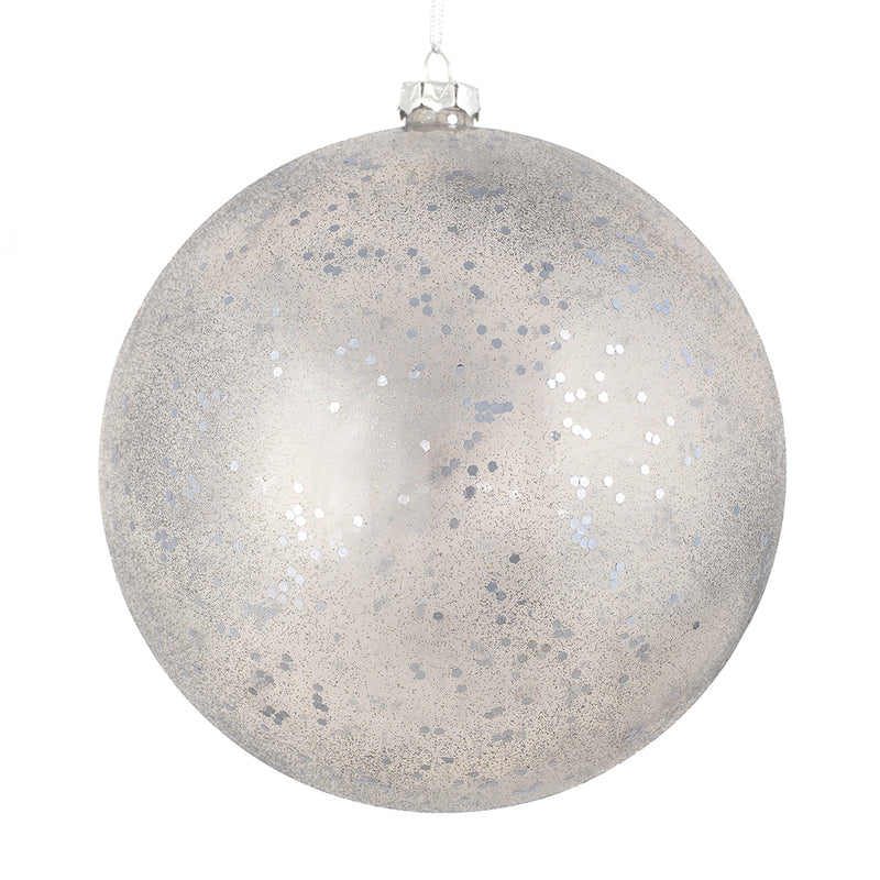 3" Glitter Clear Ball