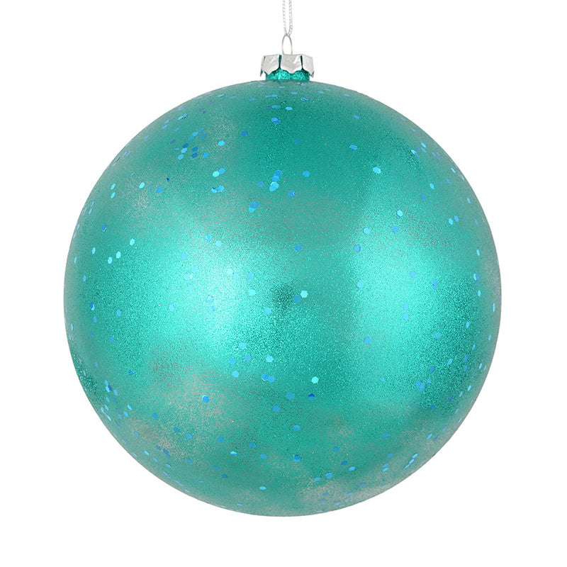 4" Glitter Clear Ball