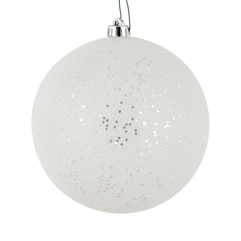 4.75" Glitter Clear Ball