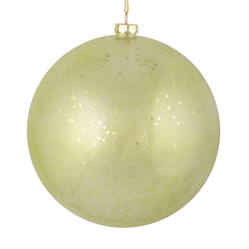 4.75" Glitter Clear Ball