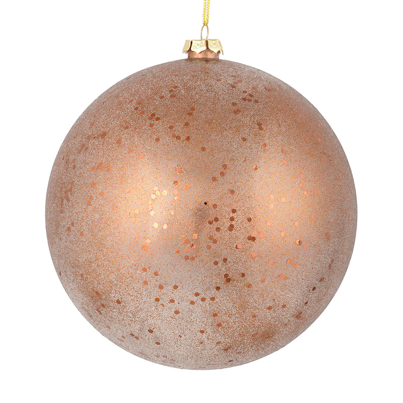 4.75" Glitter Clear Ball