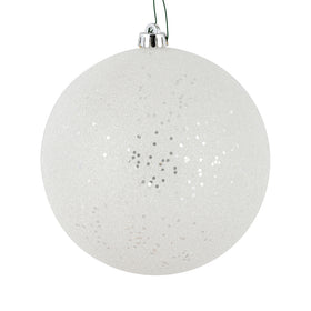8" Glitter Clear Ball