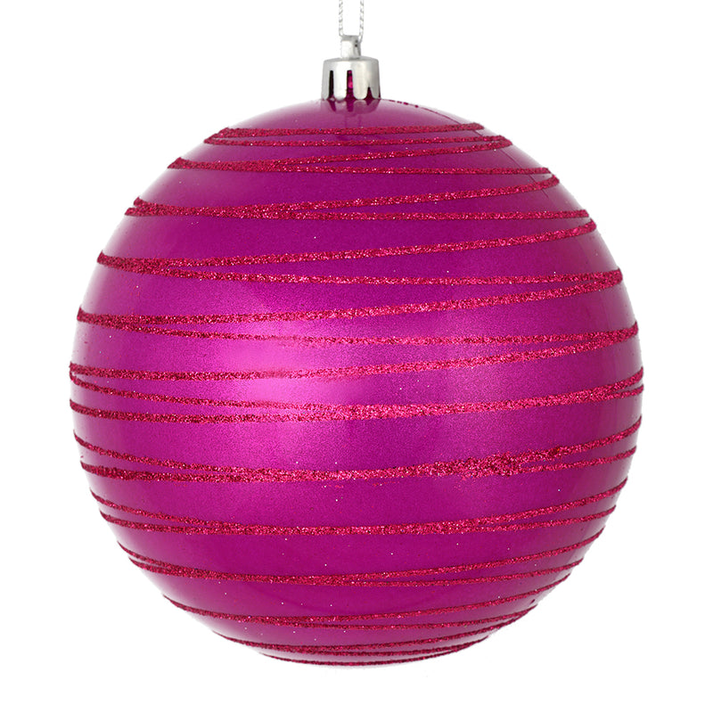 4.75" Candy Glitter Ball