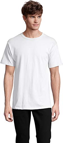 Hanes Men'S Tagless Comfortsoft Crewneck T-Shirt 12-Pack