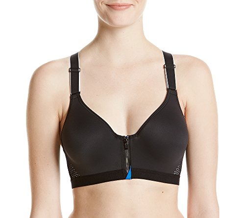 Maidenform Sport Secure Zip Front Underwire Racerback