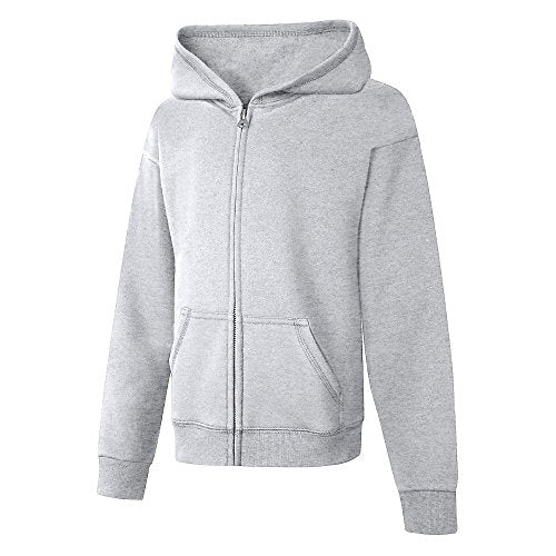 Girls' Hanes Comfortsoft Ecosmart Full-Zip Hoodie Sweatshirt