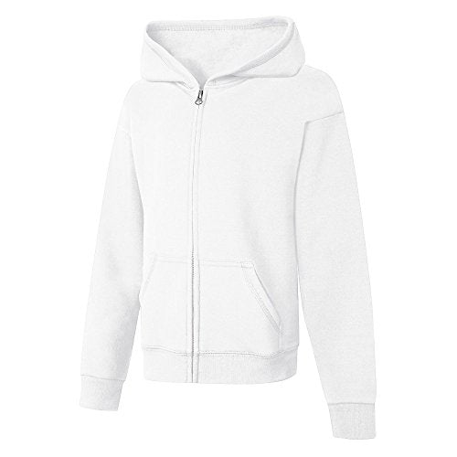 Girls' Hanes Comfortsoft Ecosmart Full-Zip Hoodie Sweatshirt