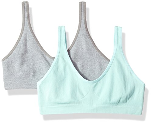 Hanes Girls' Cozy Seamless Wirefree Bra 2-Pack