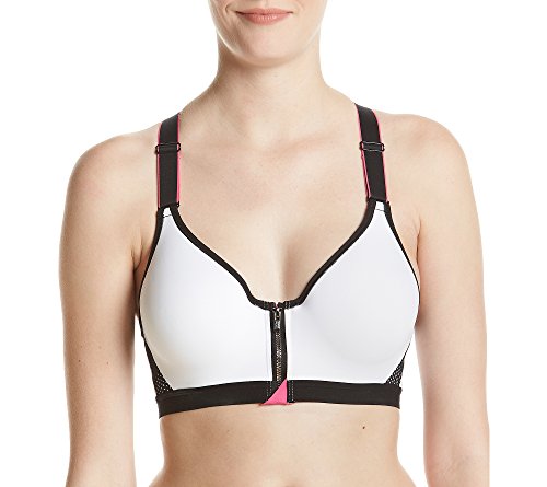 Maidenform Sport Secure Zip Front Underwire Racerback