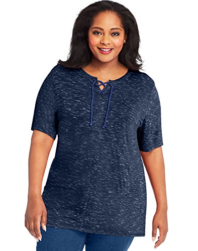 Just My Size Lace Up Tunic